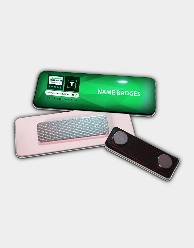 Name Badges - Set of 5