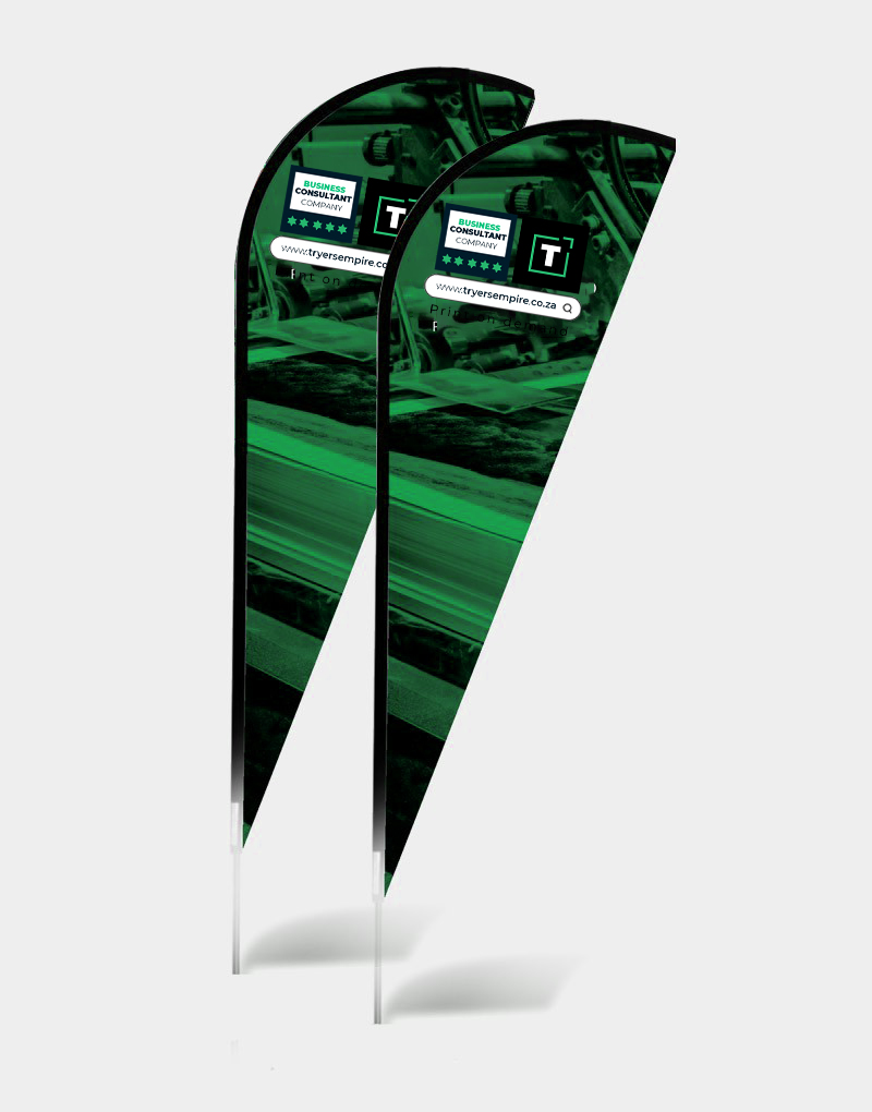 Shark Fin Banners