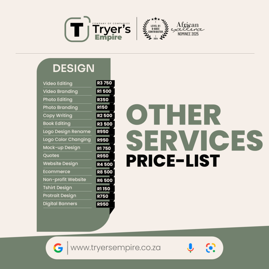 Other Design Price-List